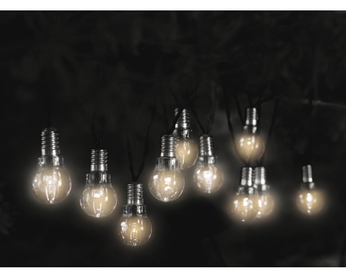 Ghirlandă luminoasă solară 10 led-uri