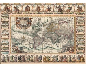 Puzzle Ancient World Map
