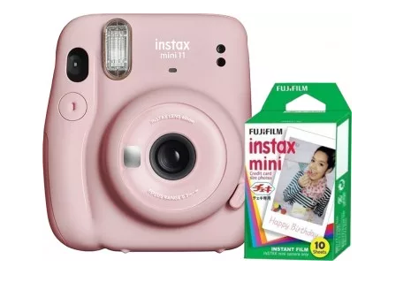  Aparat foto instant Fujifilm Instax mini 11 Blush Pink+ filme.