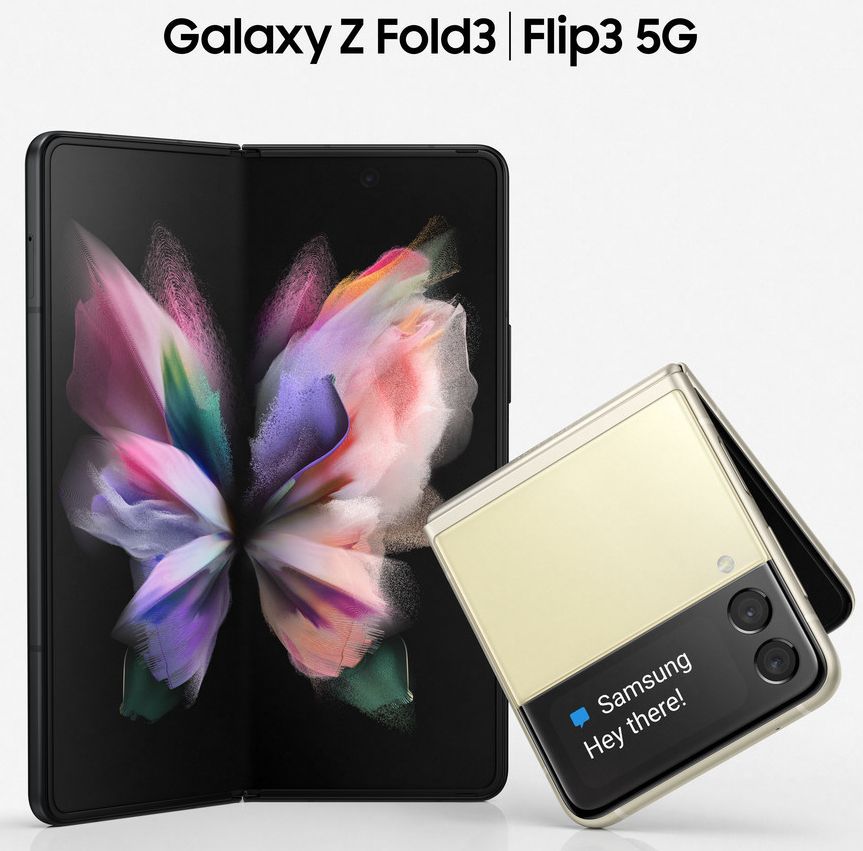 Noile Samsung Galaxy Z Filp si Fold 3 vin cu un design iovator pe piata gadget-urilor