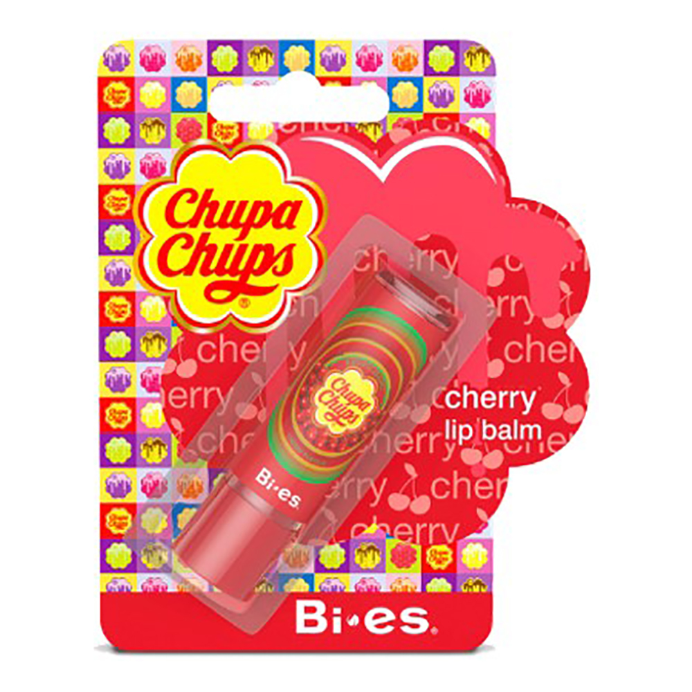 Balsam de buze cu aromă de cireșe Chupa Chups