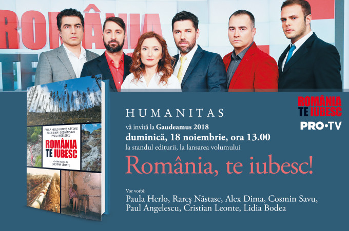 Lansare „România, te iubesc!”