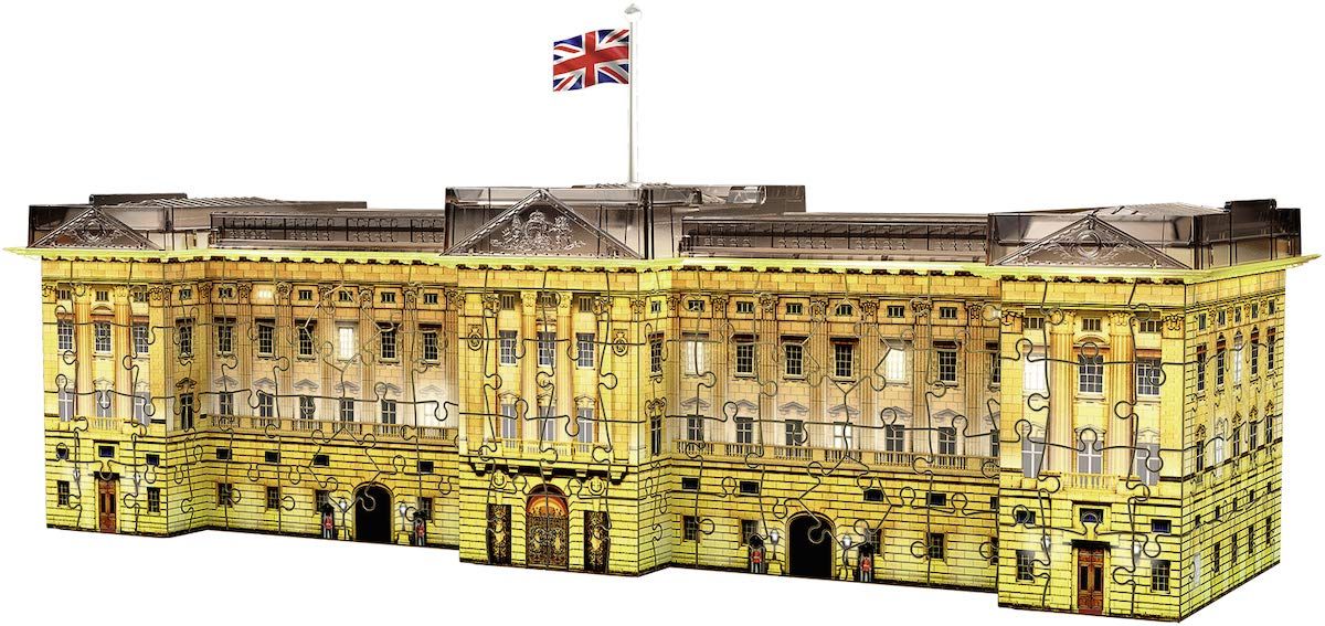 Puzzle 3D din lemn, Buckingham Palace, 216 piese 